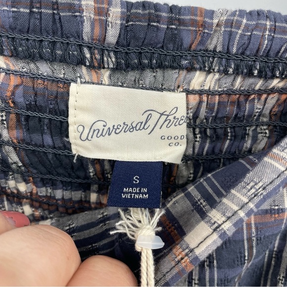 Universal Thread Balloon Sleeve Plaid Shift Dress Womens Sz S Small NWT - Picture 6 of 9